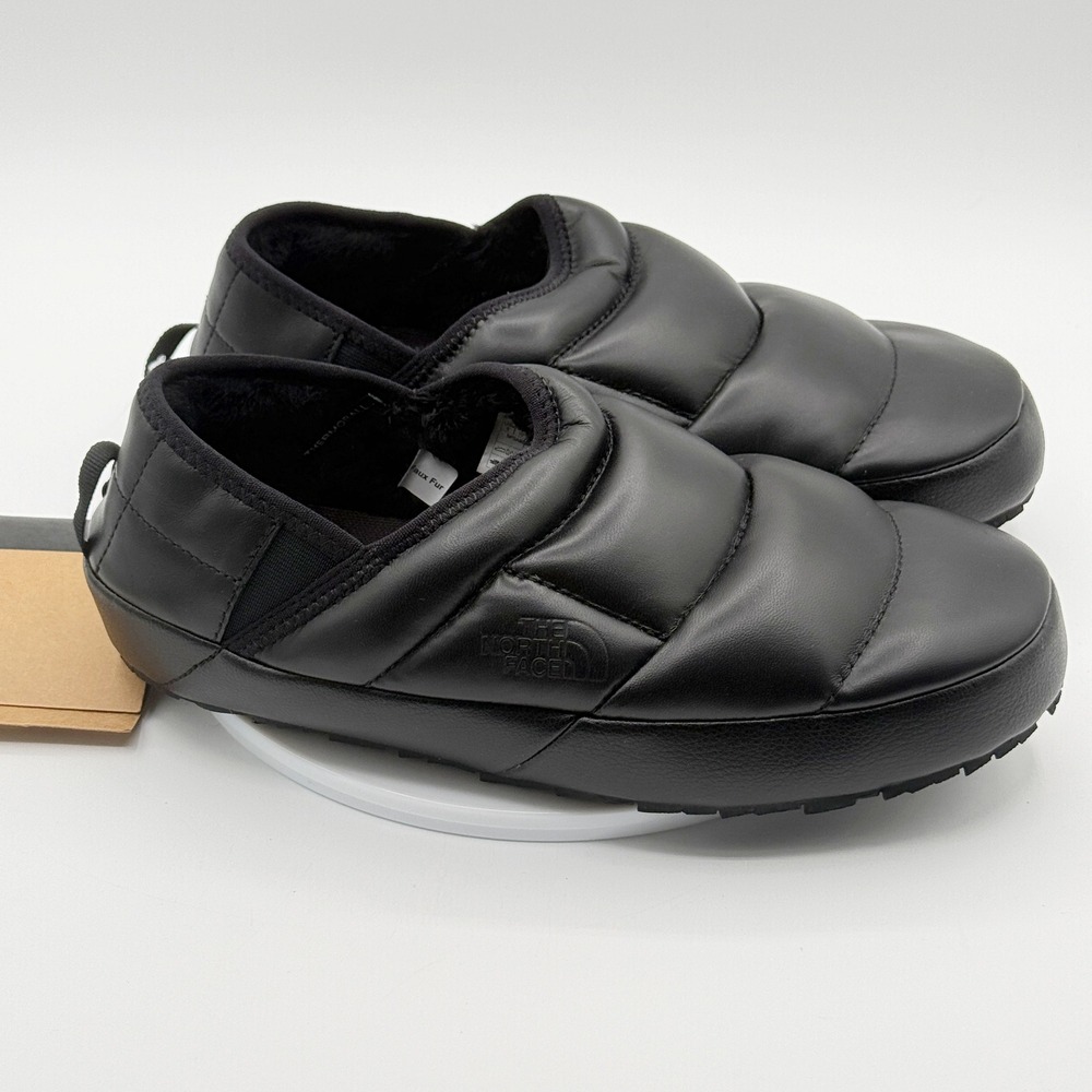 The North Face Thermoball Traction Mule 'TNF Black Leather' / Size 8 Mens / New